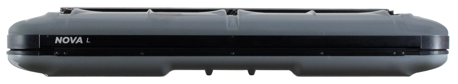 Side view, slim profile