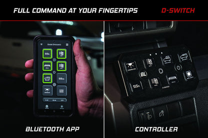 D-Switch 8-Channel Switch Panel - By Diode Dynamics