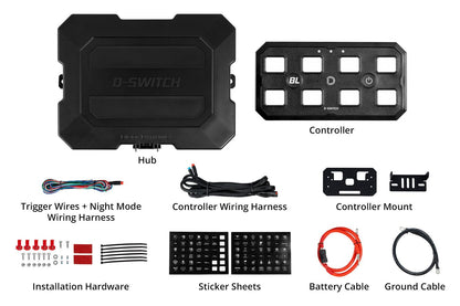 D-Switch 8-Channel Switch Panel - By Diode Dynamics