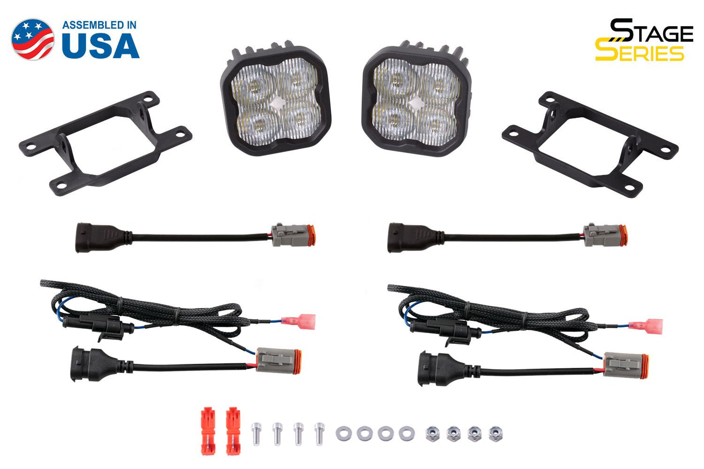 SS3 LED Fog Light Kit For '21-'23 Ford Bronco Standard Bumper - by Diode Dynamics