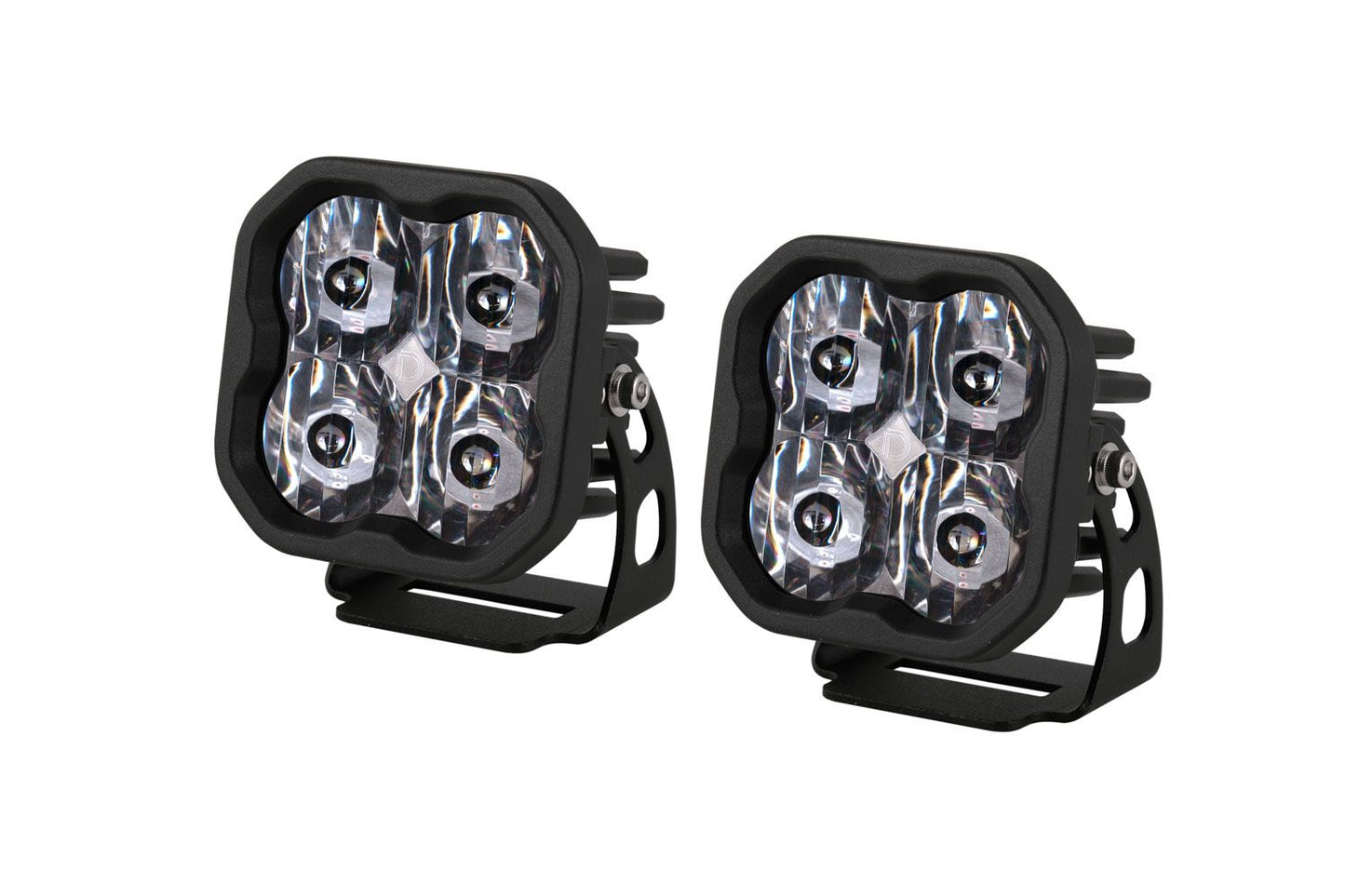 Stage Series 3" SAE/DOT WHITE PRO LED Pod (Pair) - by Diode Dynamics