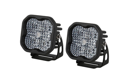 Stage Series 3" SAE/DOT WHITE PRO LED Pod (Pair) - by Diode Dynamics