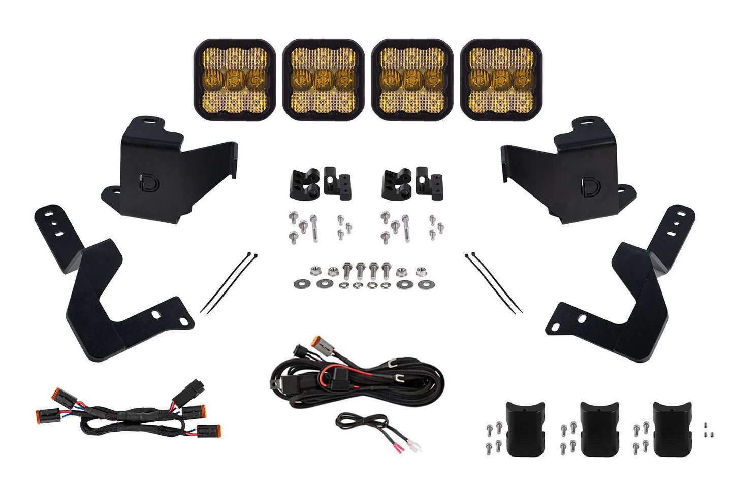 SS5 Grille CrossLink Light bar Kit For 2022-2025 Toyota Tundra - by Diode Dynamics