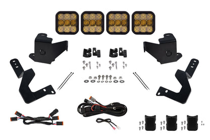 SS5 Grille CrossLink Light bar Kit For 2022-2025 Toyota Tundra - by Diode Dynamics