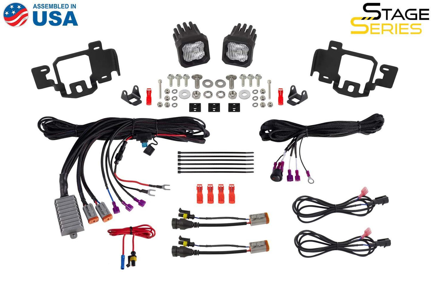 SSC1 LED FOG LIGHT KIT FOR 2023-2026 CHEVROLET COLORADO - BY DIODE DYNAMICS
