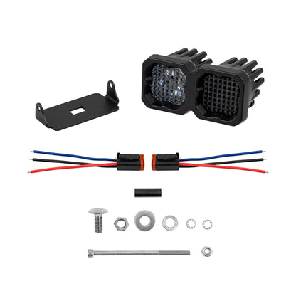 Stage Series C1 Dual IR + White LED Pod - by Diode Dynamics