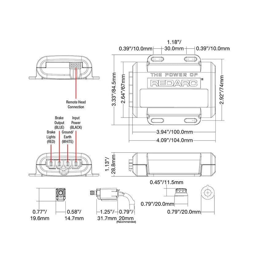 Tow Pro Elite Brake Controller - by RedArc