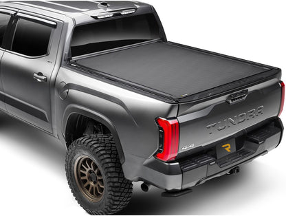 TUNDRA ('22-Current) REVOLVER X4TS HARD ROLL UP TONNEAU COVER W/ T-SLOT RAILS - BY BAK INDUSTRIES