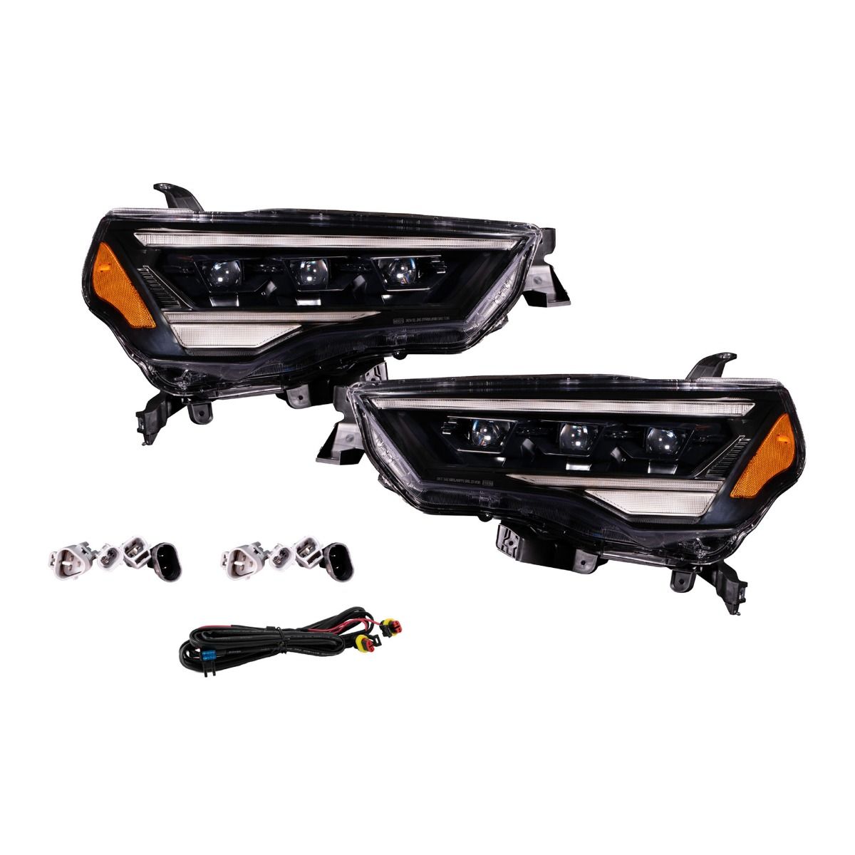 2014-2024 TOYOTA 4RUNNER SEQUENTIAL LED PROJECTOR HEADLIGHTS (PAIR) - BY FORM LIGHTING