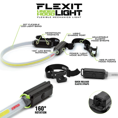 FLEXIT Under Hood Light - By STKR