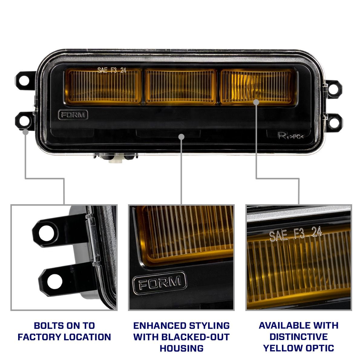 2022-2026 TOYOTA TUNDRA LED FOG LIGHT KIT - BY FORM LIGHTING