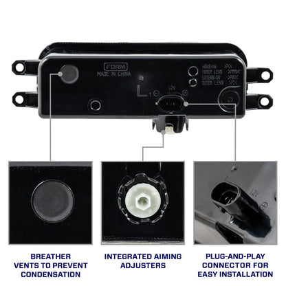 2022-2026 TOYOTA TUNDRA LED FOG LIGHT KIT - BY FORM LIGHTING