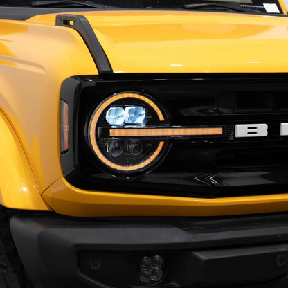 2021-2025 FORD BRONCO LED PROJECTOR HEADLIGHTS (PAIR) - BY FORM LIGHTING