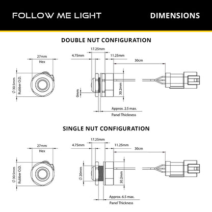 Infrared (IR) Follow-Me Light - by Diode Dynamics