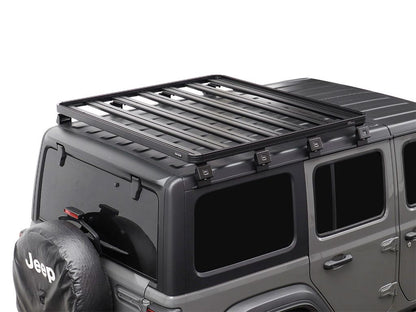 Jeep Wrangler JL 4 Door (2018-current) Slimline II 1/2 Roof Rack Kit - by Front Runner