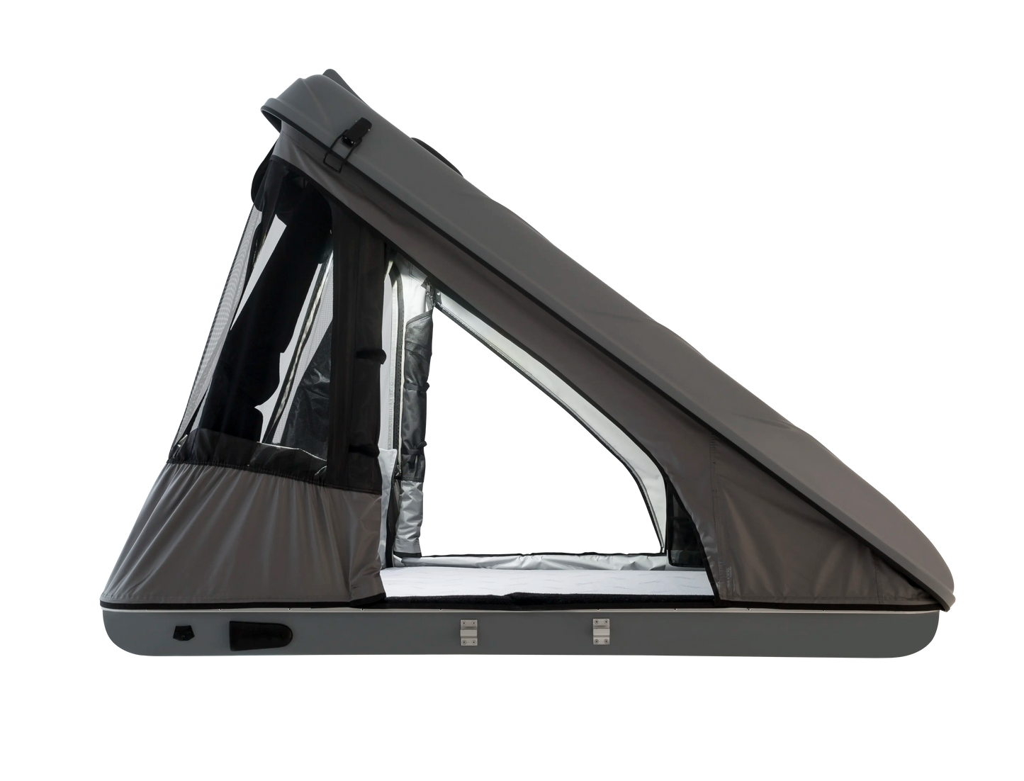Grey roof top tent