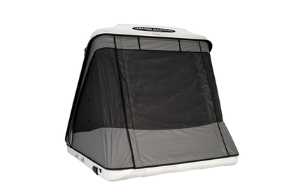 Rear view of the discovery M James Baroud Roof Top Tent