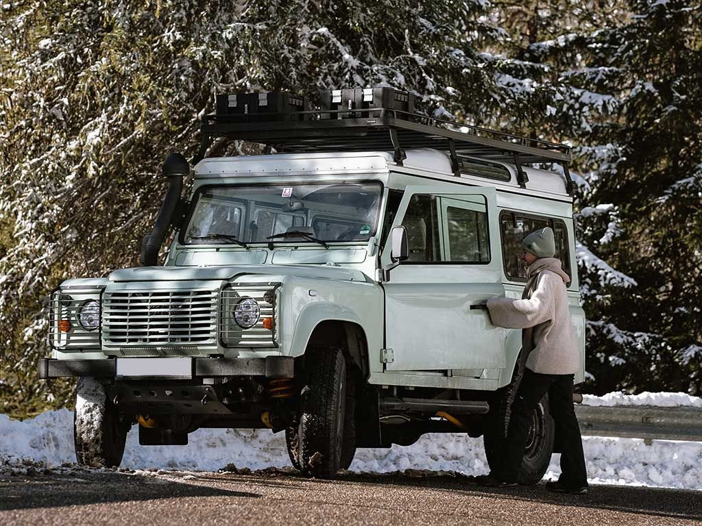 Land Rover Defender 110 (1983-2016) Slimline II Roof Rack Kit by Front Runner