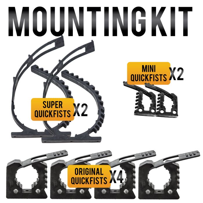 Clamp Mounting Kit - by Quick Fist