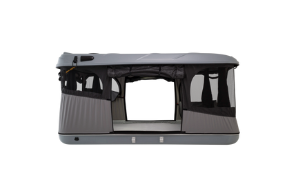 Side view with mattress and inside view