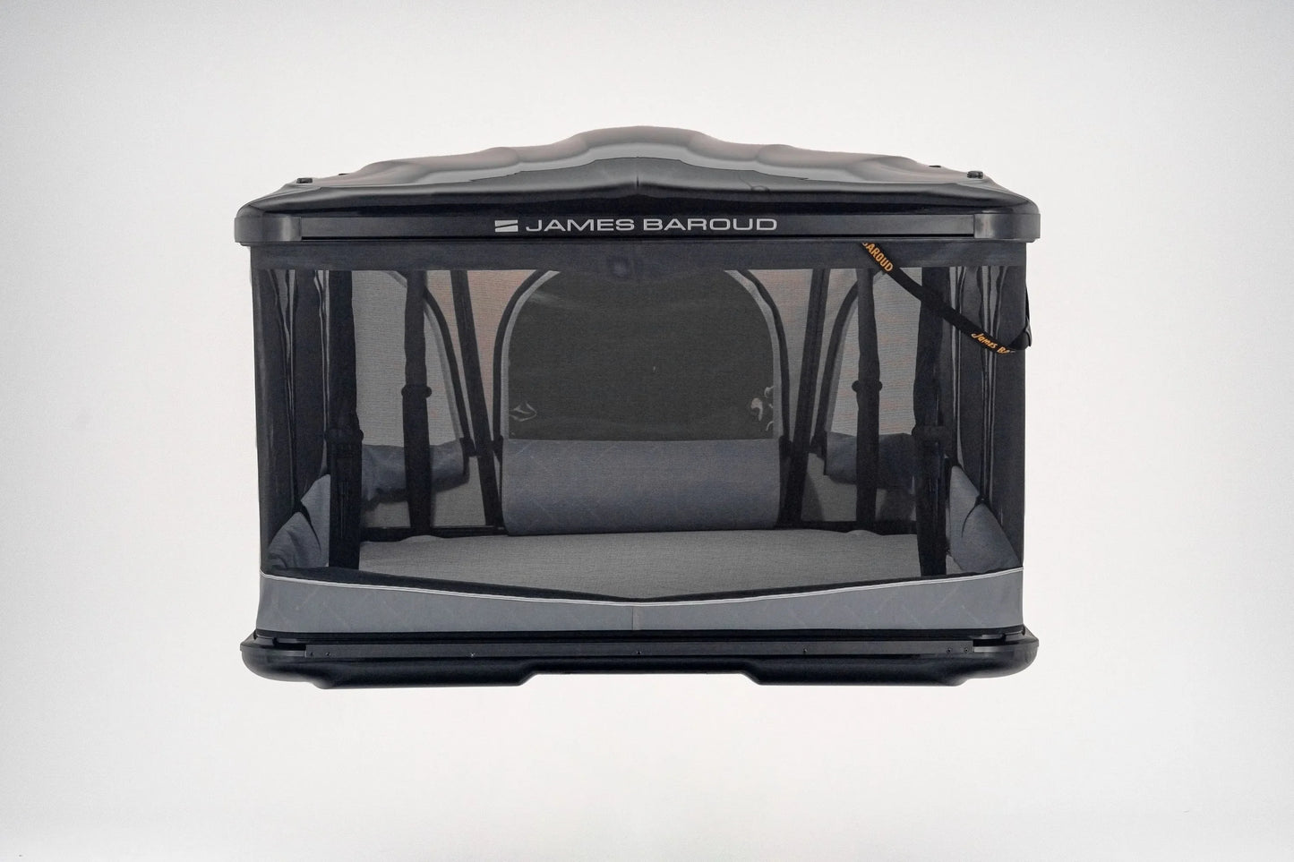 Front view of the roof top tent with 360° view