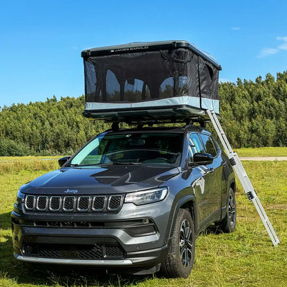 Large view of the graphite odyssey high end pop up roof top tent