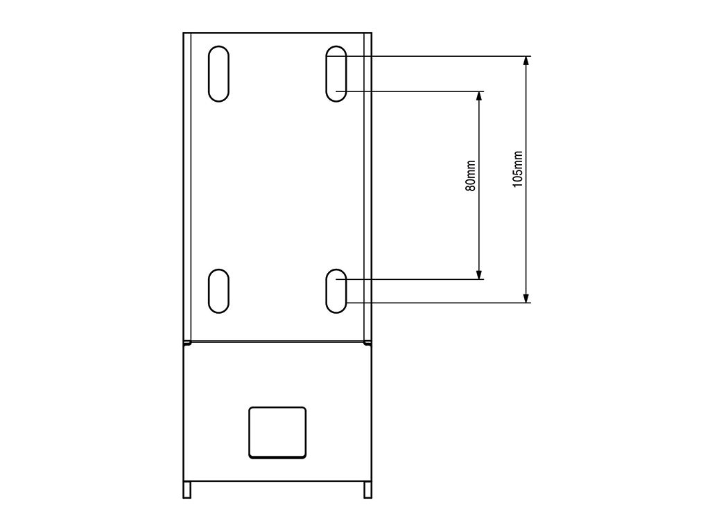 Bat Wing/manta Wing Awning Brackets - by Front Runner