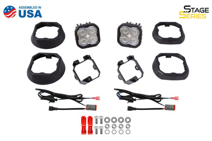 SS3 LED FOG LIGHT KIT FOR 2015-2022 GMC CANYON - BY DIODE DYNAMICS