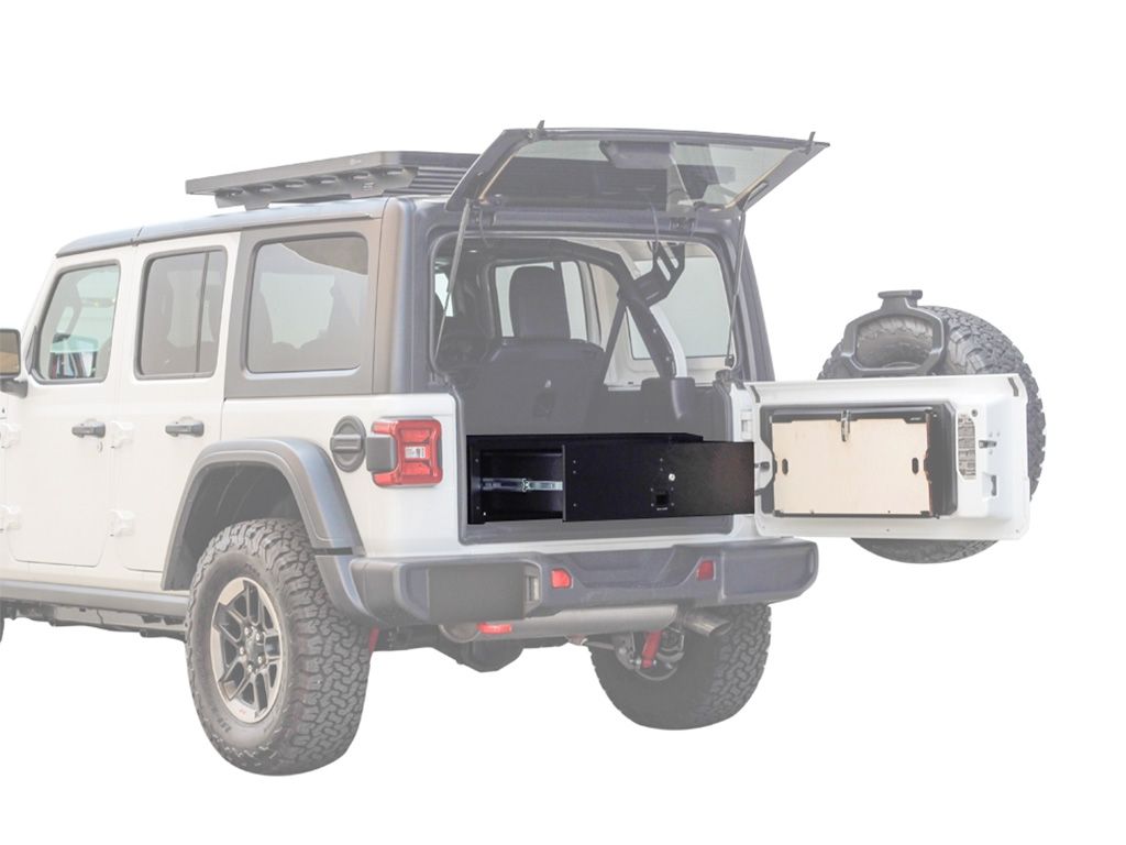 Drawer System Jeep Wrangler JLU (2017CURRENT) by Front Runner Red