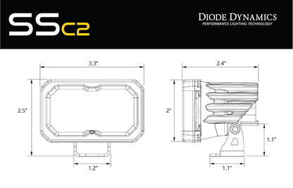 Stage Series Chase Light Kit For 2017-2025 Can-Am Maverick X3 - by Diode Dynamics