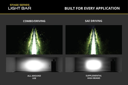 SS40 Dual-Color LED Light Bar - By Diode Dynamics