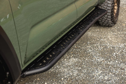 Aluminum Sliders with Rear Kick Out for 3rd Gen Tacoma -by Greenlane Offroad