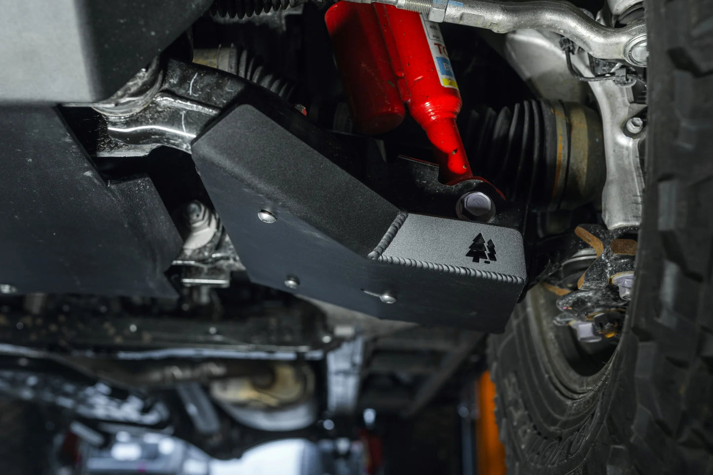 4th Gen Tacoma Control Arm Skid Plates - by Greenlane Offroad