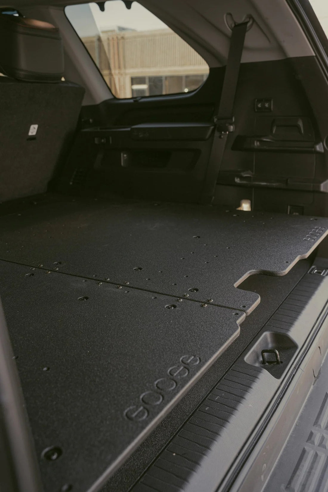 Explore Series Seat Delete Plate System 3rd Row for 3rd Gen Toyota Sequoia - by Goose Gear