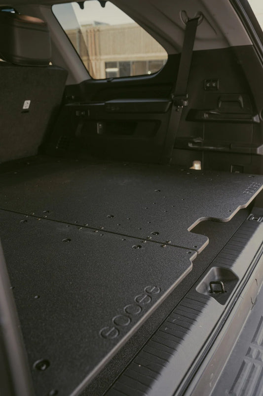 Explore Series Seat Delete Plate System 3rd Row for 3rd Gen Toyota Sequoia - by Goose Gear