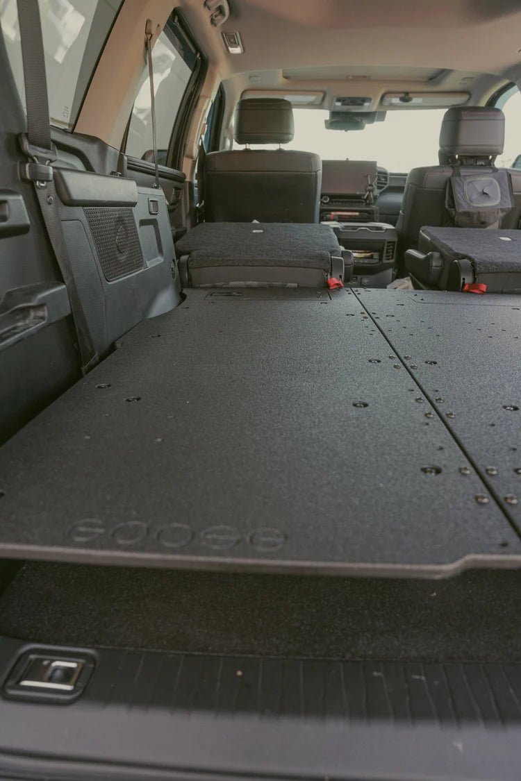 Explore Series Seat Delete Plate System 3rd Row for 3rd Gen Toyota Sequoia - by Goose Gear