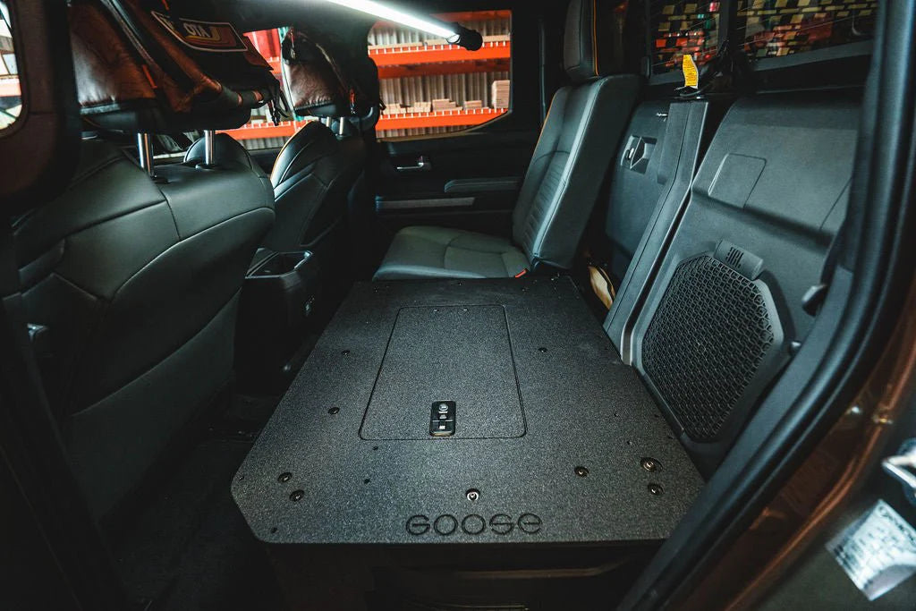 Explore Series Seat Delete Plate System Second Row for Hybrid Toyota Tacoma 4th Gen by Goose Gear