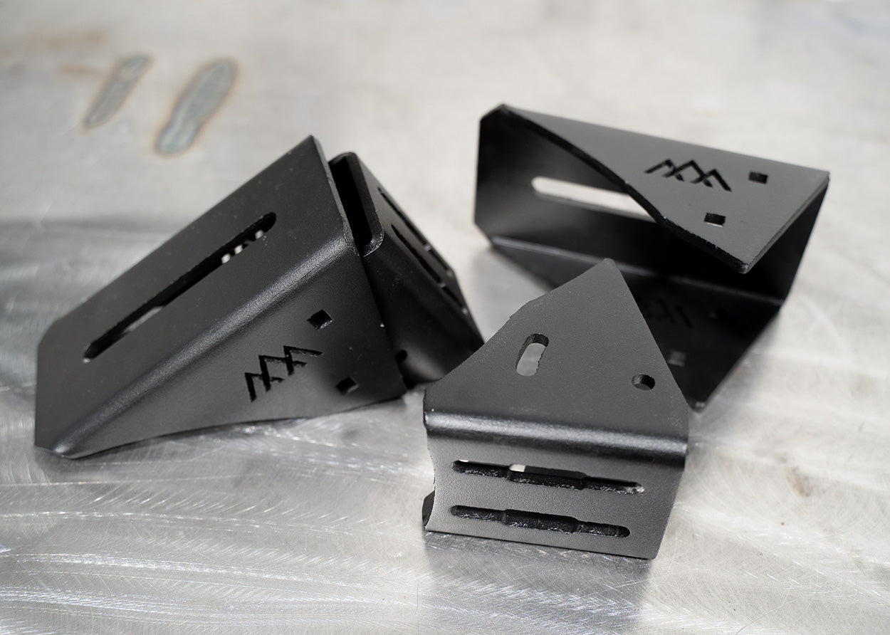 Backwoods Adventure Mods Universal Truck Bed Rack Bike Tray Mounting Brackets